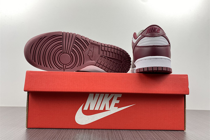 New Nike Dunk Low “Bordeaux” White/Bordeaux   DD1503-108
