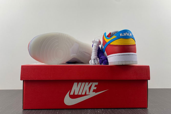 LeBron James x Nike Dunk Low “Fruity Pebbles”  DH8009-600
