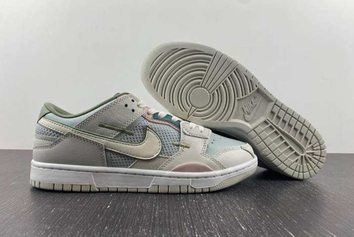 Nike Dunk Low Scrap Grey Haze Phantom  DM0802-001