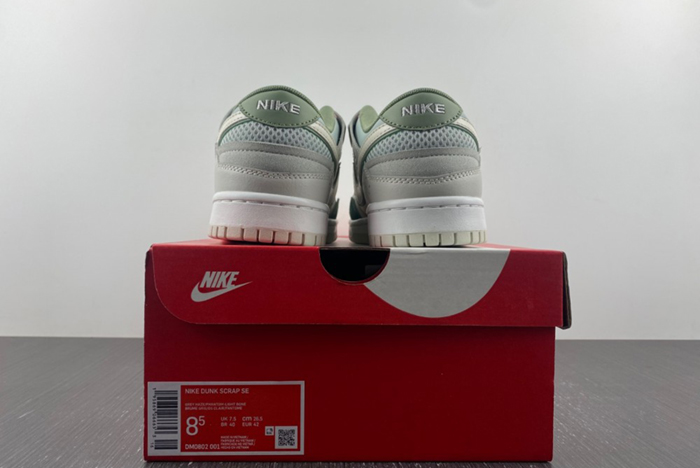 Nike Dunk Low Scrap Grey Haze Phantom  DM0802-001