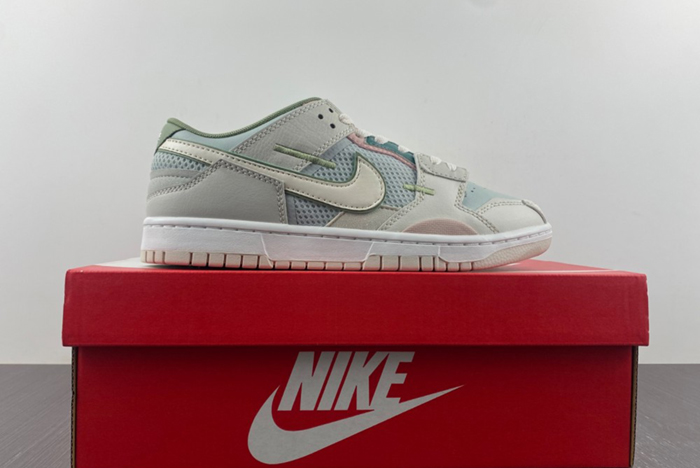 Nike Dunk Low Scrap Grey Haze Phantom  DM0802-001