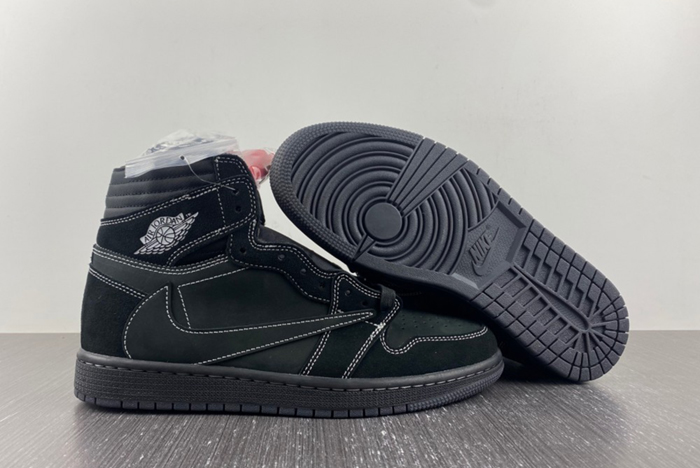Travis Scott x Air Jordan 1  "Black/Phantom"  DM7866-001 OG