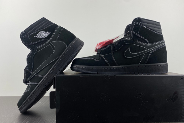Travis Scott x Air Jordan 1  "Black/Phantom"  DM7866-001 OG