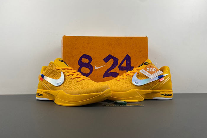Off-White x Nike Kobe 6 “Canary” CW2190-501